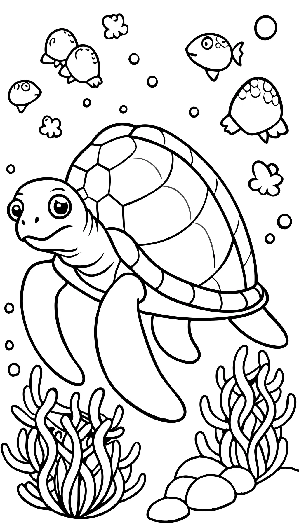 coloriages de tortue gratuitement